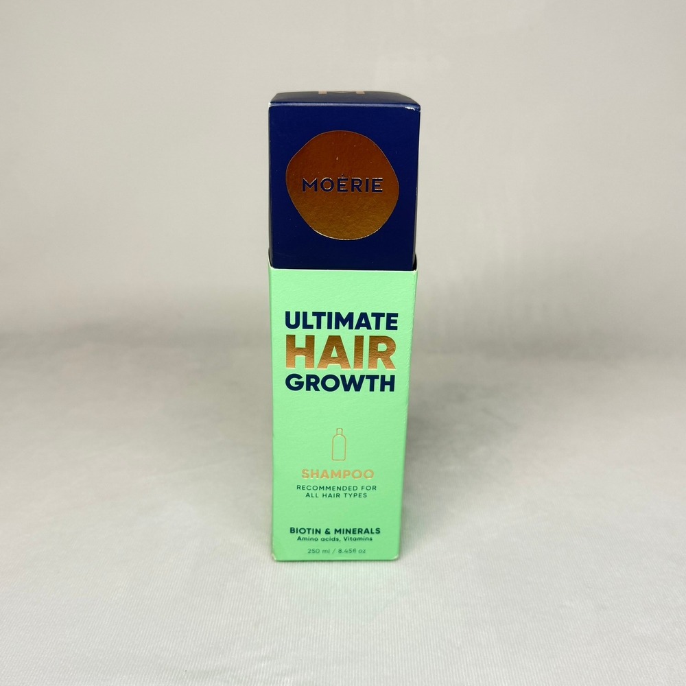 Moerie Ultimate Hair Growth Shampoo Biotin Minerals 8.45 fl oz Vegan